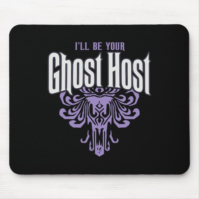 Ich werde dein Ghost-Host Spuk Halloween-Party 1 s Mousepad (Vorne)