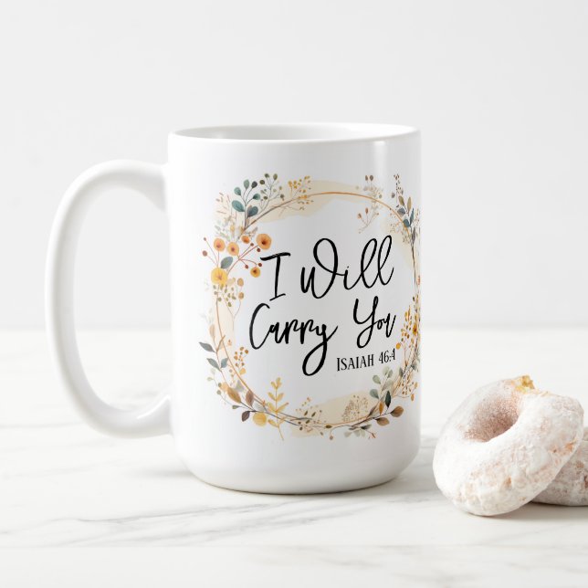 Ich werde deine Tasse tragen (Mit Donut)