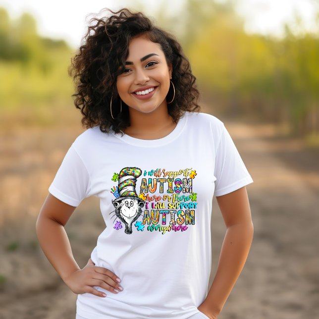 Ich werde den Autismus-T - Shirt unterstützen (Von Creator hochgeladen)