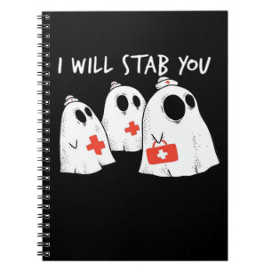 Ich werde dich erstechen Geist Krankenschwester Lu Notizblock