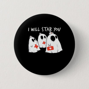 Ich werde dich ersticken Ghost Nurse Funny RN Hall Button