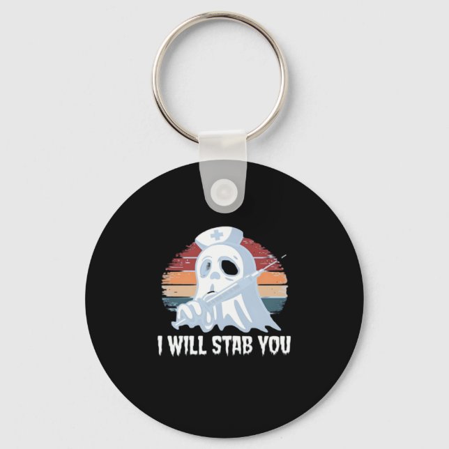 Ich werde dich ins Shirt fallen lassen, Ghost Nurs Schlüsselanhänger (Vorderseite)