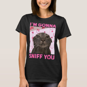 Ich werde dich lustige Brainrot-Katzen-Meme für W T-Shirt