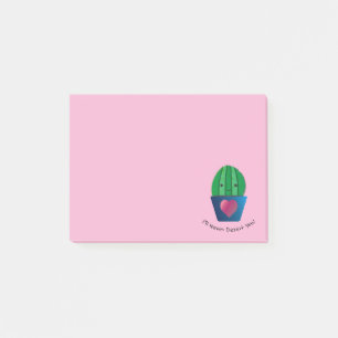 Ich werde dich niemals kaktisch verdauen post-it klebezettel