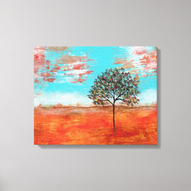 Ich werde die Leinwand der originalen Kunst umkehr (Vorderseite)