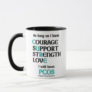 Ich werde die PCOS-Tasse schlagen Tasse