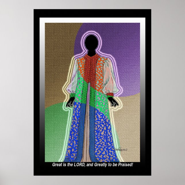 Ich werde dir danken, o LORD mein Gott! Poster (Vorne)