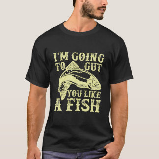 Ich werde dir einen Fisch schmecken T-Shirt