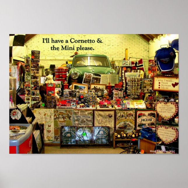 Ich werde ein Cornetto und die Mini bitte Poster (Vorne)