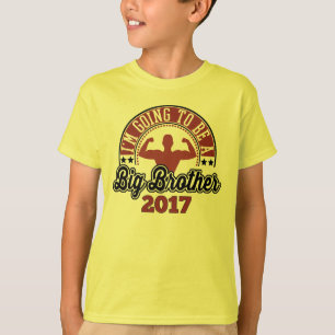 Ich werde ein großer Bruder 2017 sein T-Shirt