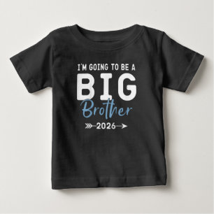 Ich werde ein großer Bruder 2026 Big Brother 2026 Baby T-shirt