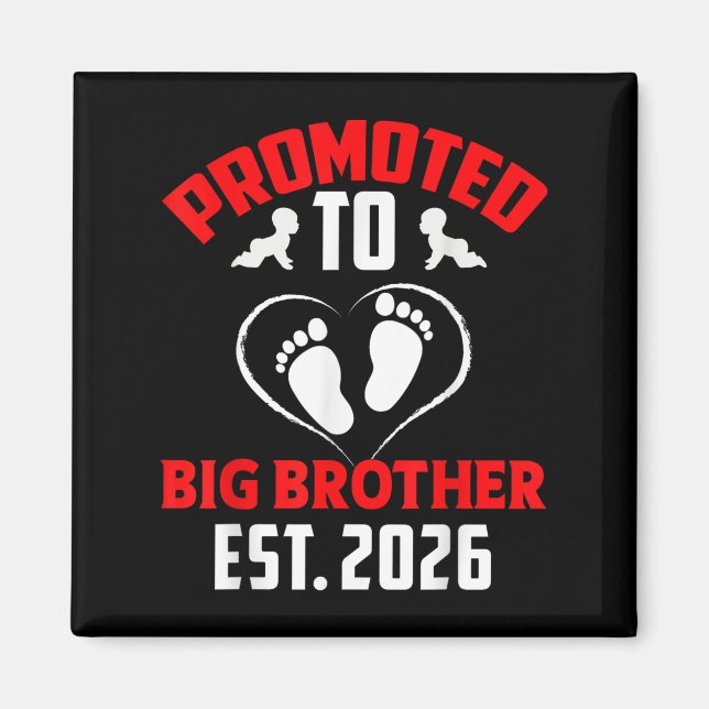 Ich werde ein großer Bruder 2026 zu Big Magnet (Vorne)