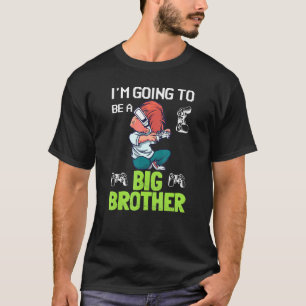 Ich werde ein großer Bruder Gamer Kid Boy Video G T-Shirt