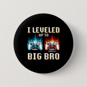 Ich werde ein großer Bruder lustiges Big Bro-Video Button