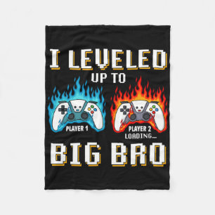 Ich werde ein großer Bruder lustiges Big Bro-Video Fleecedecke