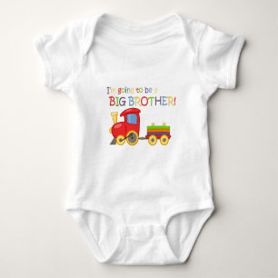 Ich werde ein großer Bruder sein! Baby Strampler