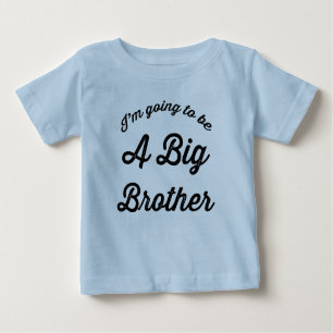 Ich werde ein großer Bruder sein Baby T-shirt