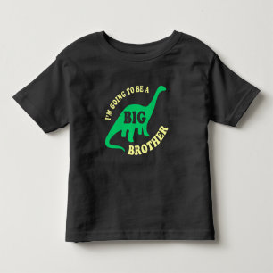 Ich werde ein großer Bruder sein - Dinosaurier Kleinkind T-shirt