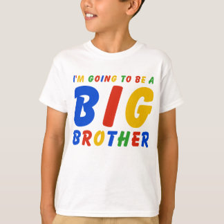 Ich werde ein großer Bruder sein T-Shirt