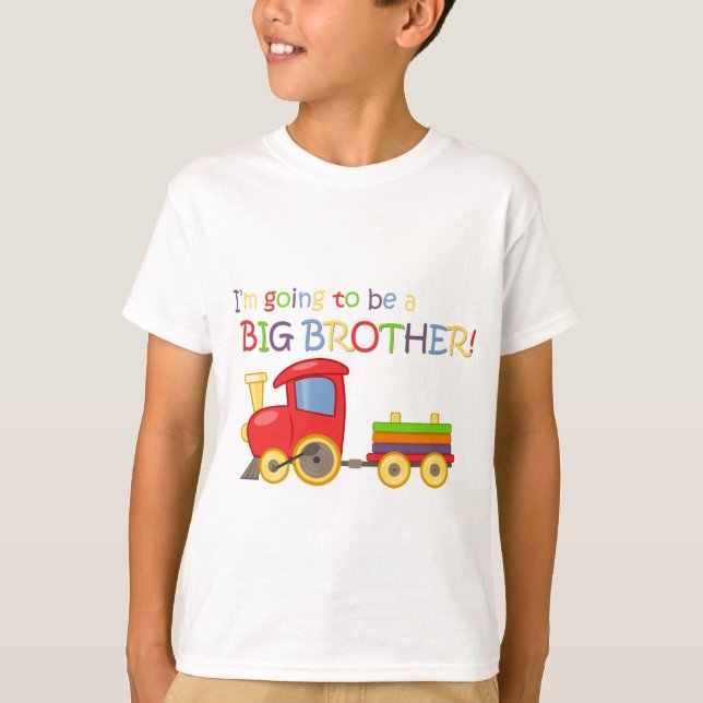 Ich werde ein großer Bruder sein! T-Shirt (Vorderseite)