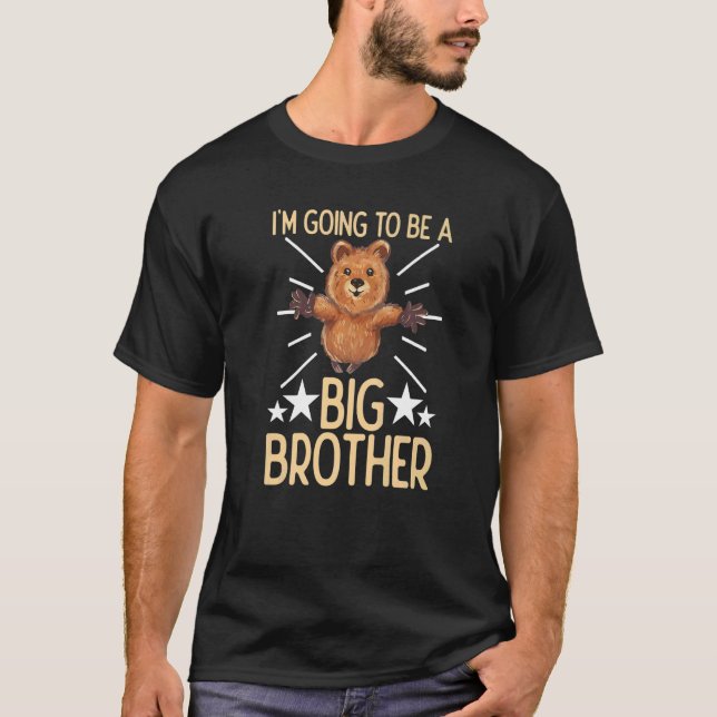 Ich werde ein großer Bruder sein T-Shirt (Vorderseite)