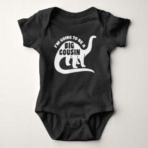 Ich werde ein großer Cousin sein Baby Strampler