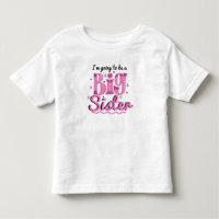 Ich werde ein großer Schwester-T - Shirt sein