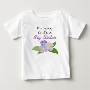 Ich werde ein großes Schwester-Ankündigungs-Kleid Baby T-shirt