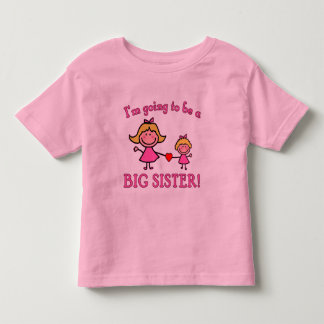 Ich werde ein großes Schwesterhemd sein Kleinkind T-shirt
