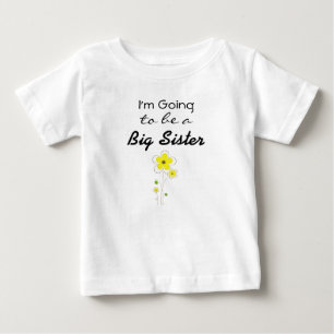 Ich werde ein 'Ich werde eine große Schwester'-Ank Baby T-shirt