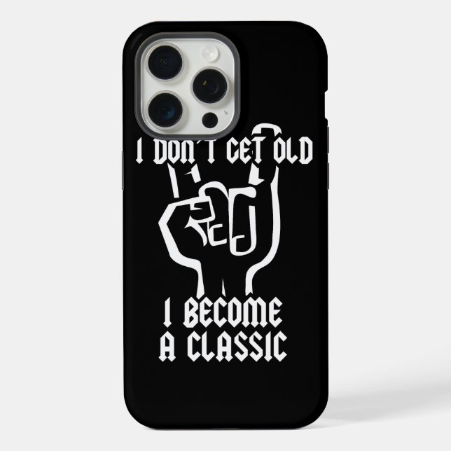 Ich werde ein Klassiker iPhone Hülle (Rückseite)