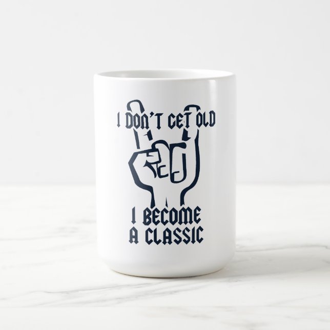 Ich werde ein Klassiker Kaffeetasse (Mittel)