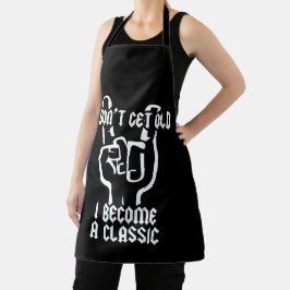 Ich werde ein Klassiker Schürze