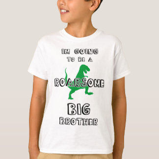 Ich werde ein Roarsome großer Bruder-T - Shirt