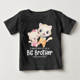 Ich werde eine große Bruder-Ankündigung werden Baby T-shirt