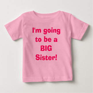 Ich werde eine große Schwester! Baby T-shirt
