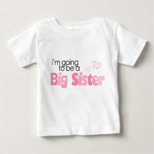Ich werde eine große Schwester sein Baby T-shirt