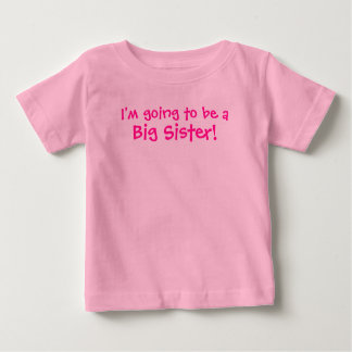 Ich werde eine große Schwester sein Baby T-shirt