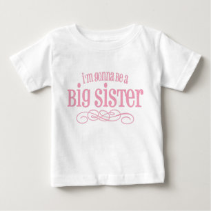 Ich werde eine große Schwester sein Baby T-shirt