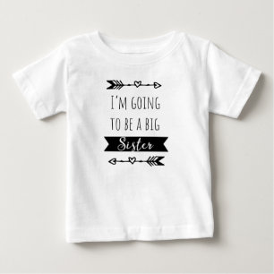 Ich werde eine große Schwester sein Baby T-shirt