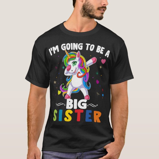 Ich werde eine große Schwester sein T-Shirt (Vorderseite)