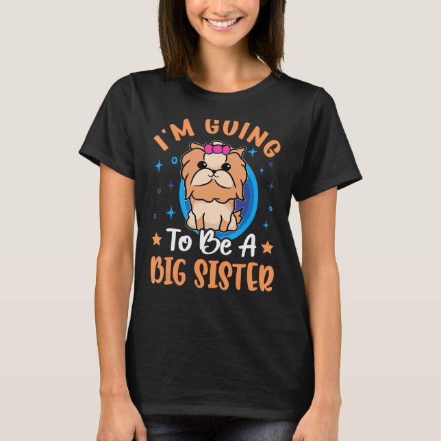 Ich werde eine große Schwester sein T-Shirt (Vorderseite)