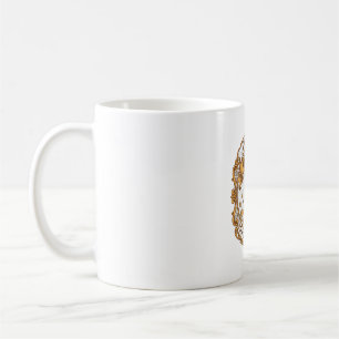 Ich werde einfach warten, bis es ruhig ist, Kürbis Kaffeetasse