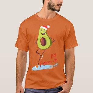 Ich werde es herausfinden Avocado Abbildung Skater T-Shirt