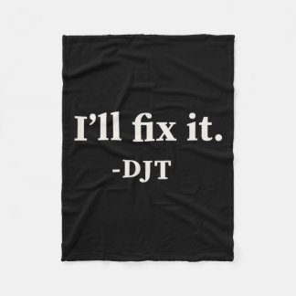 Ich werde es reparieren Trump 2024 Gewinner gewinn Fleecedecke