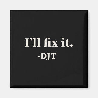 Ich werde es reparieren Trump 2024 Gewinner gewinn Magnet