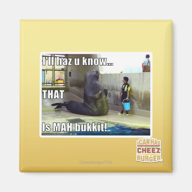 Ich werde es wissen magnet (Vorne)