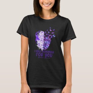 Ich werde für Sie Alzheimer's Awareness Brai T-Shirt