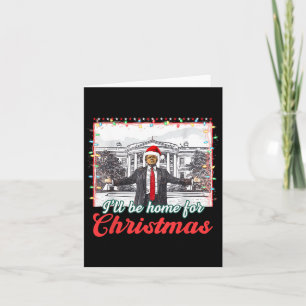 Ich werde für Weihnachten Weihnachten Weihnachtsma Karte