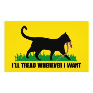 Ich werde gehen, wo immer ich Gewollt habe Fotodruck